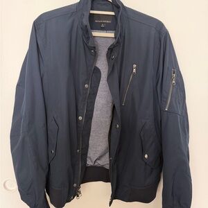 Banana Republic Men's Dark Blue Lightweight Jacket